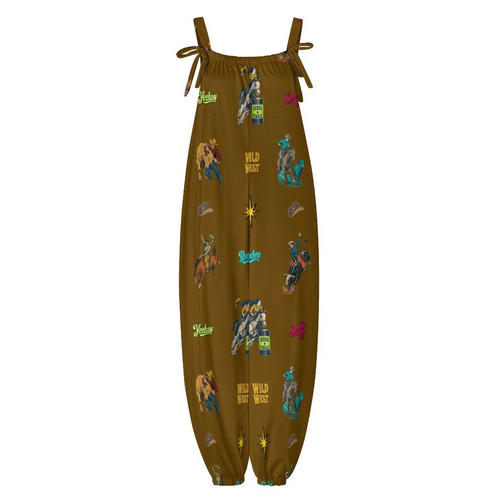 The Last Roundup Western Overalls Jumpsuit