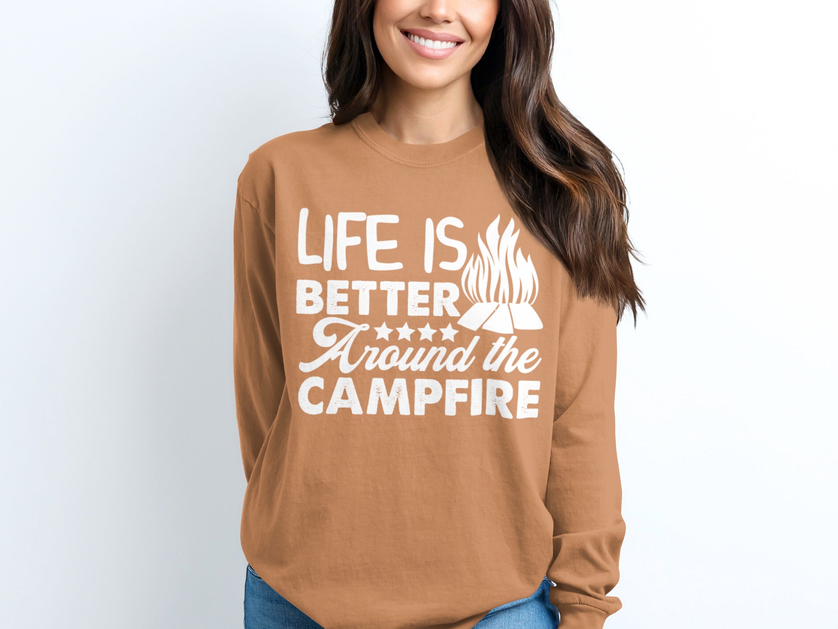 Campfire Long-Sleeve Tee