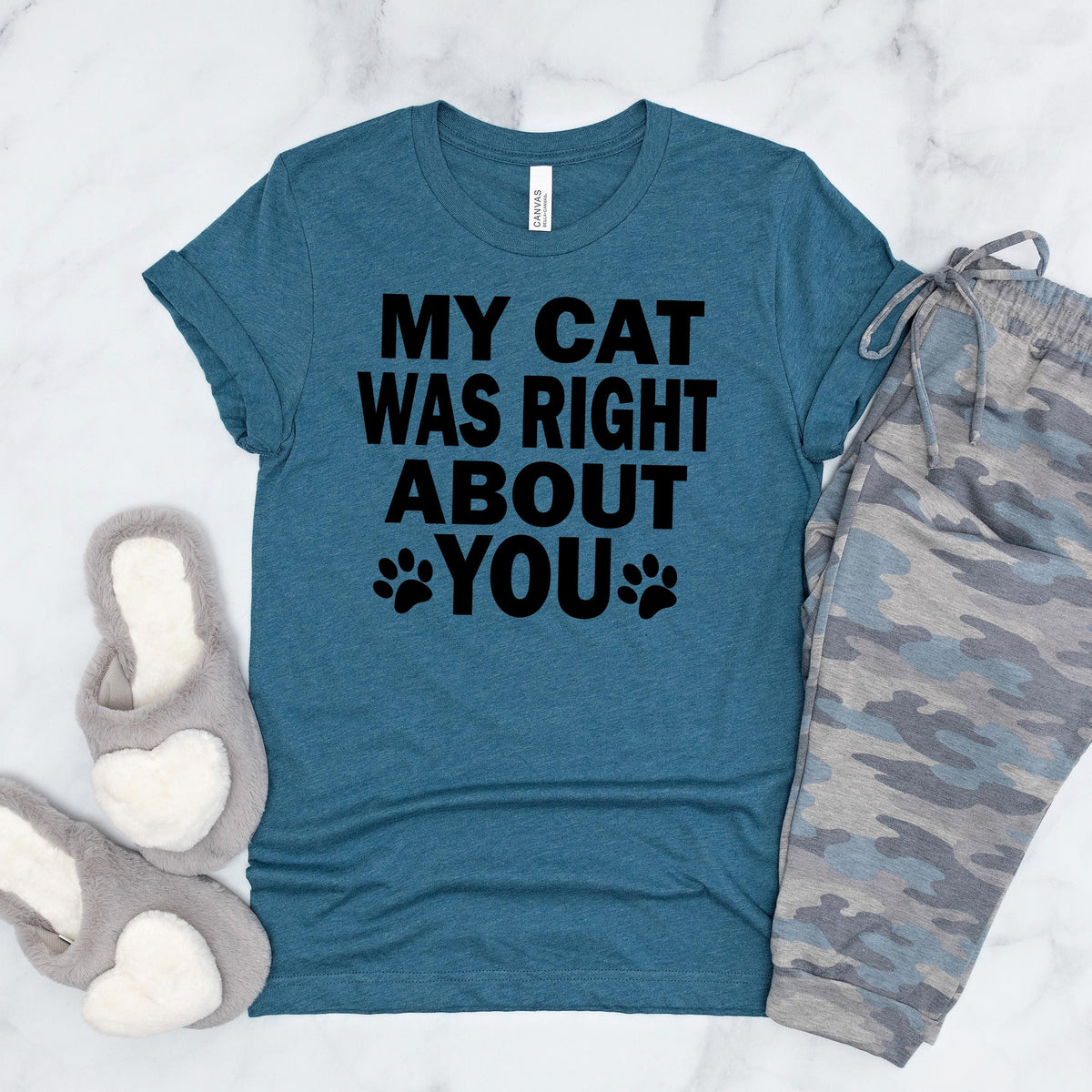 Unisex Cat Was Right Tee