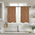 Western Print Window Curtains 28"x40"
