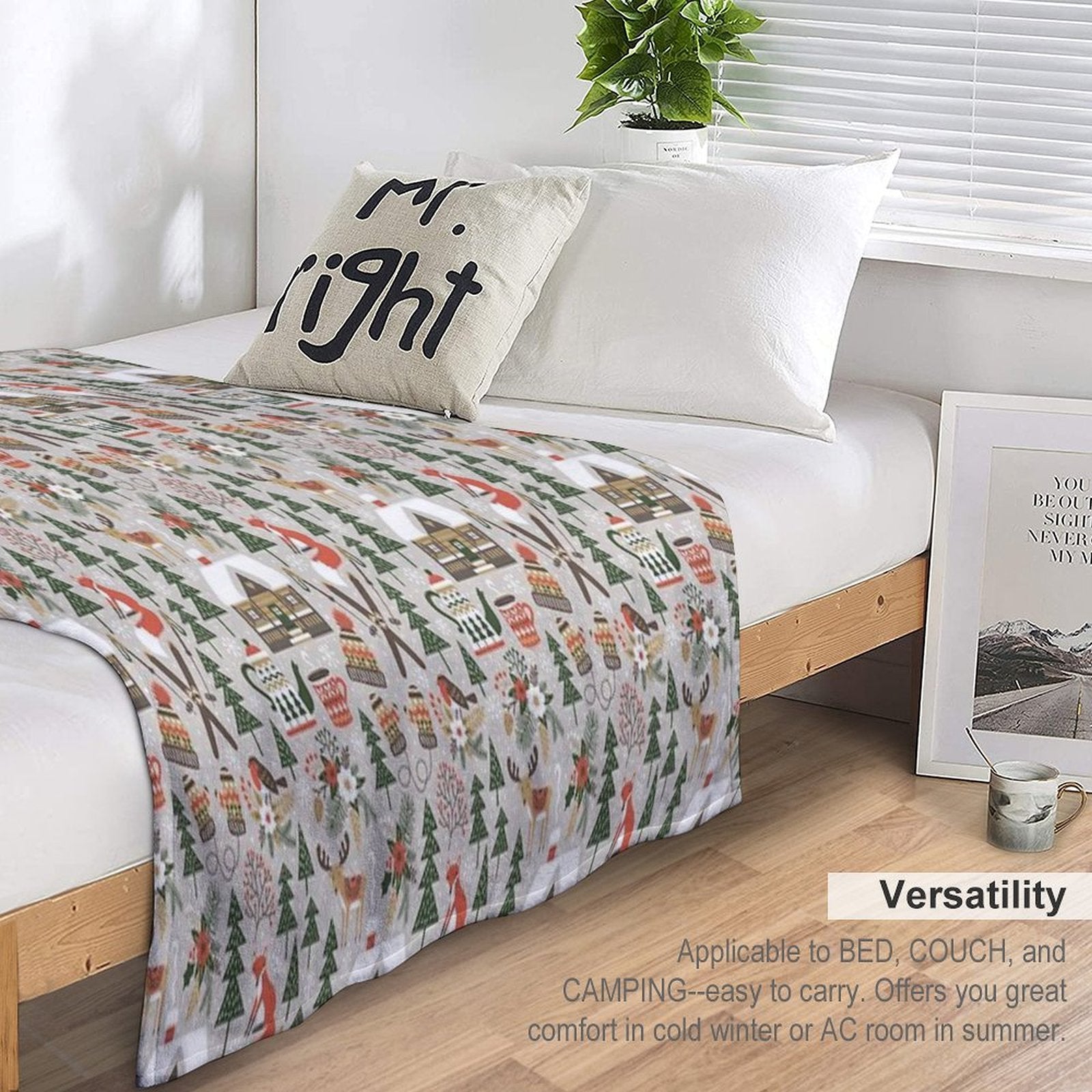 Cabin Life Throw Blanket