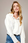 Women's Western Yoke Button-Up Blouse