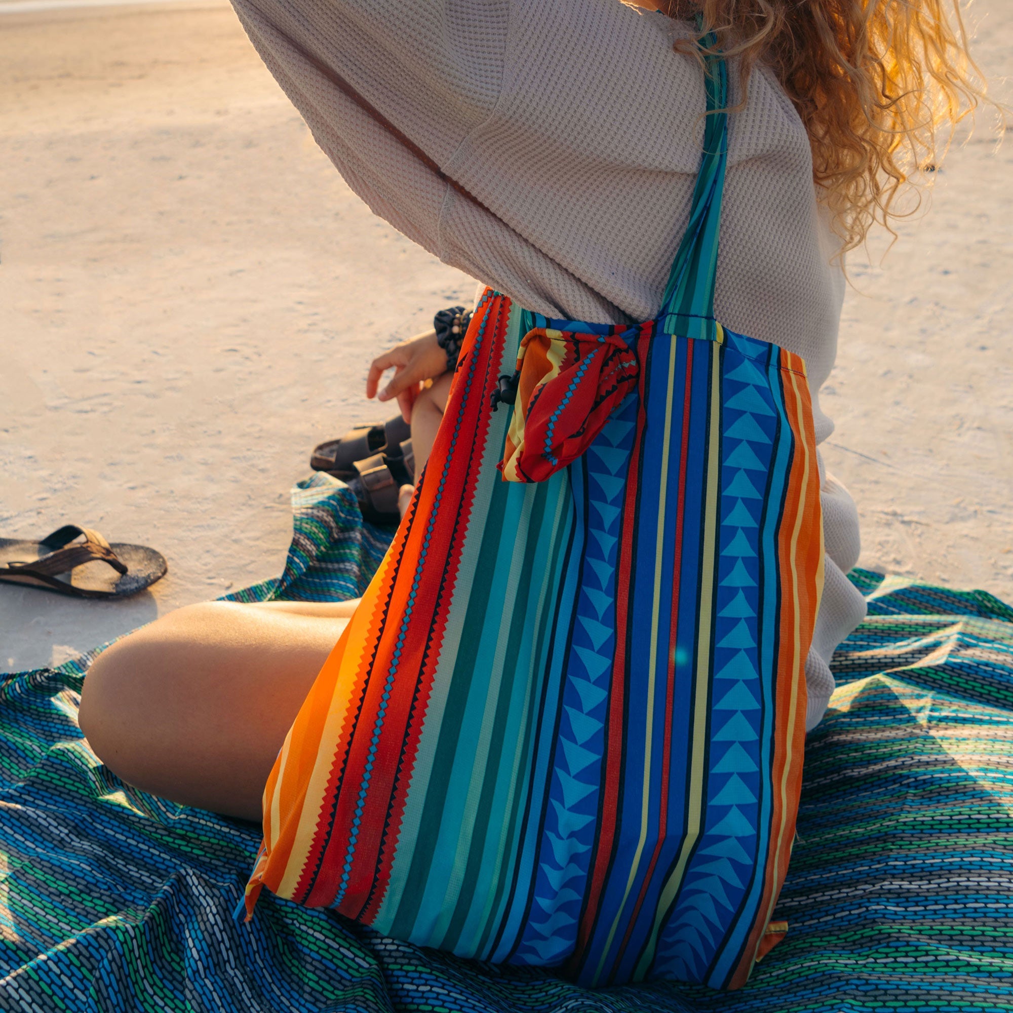 Packable Ripstop Tote Bag