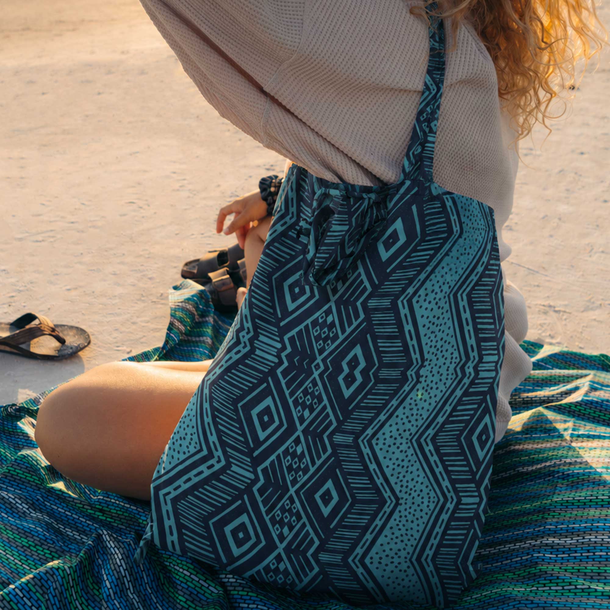 Packable Ripstop Tote Bag