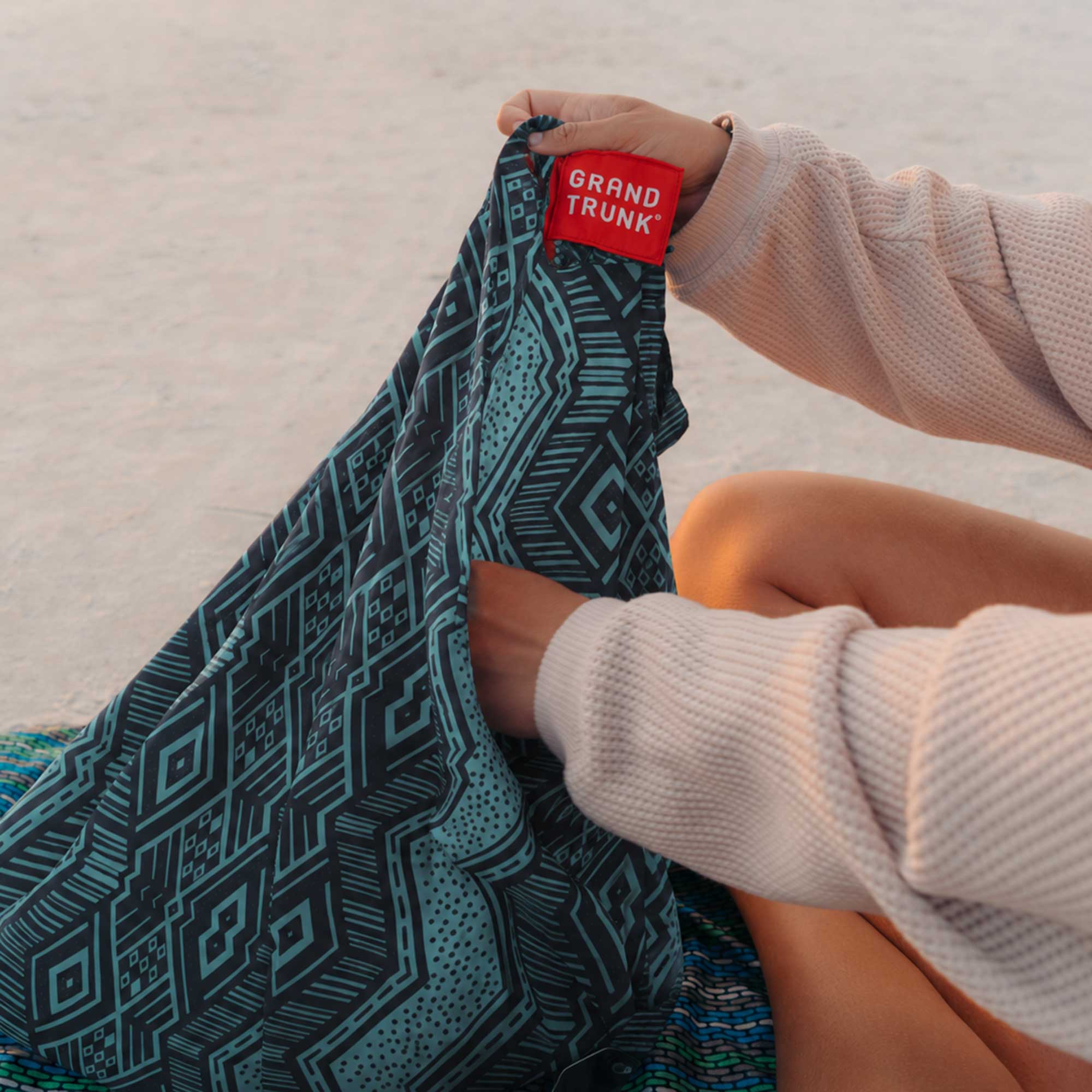 Packable Ripstop Tote Bag
