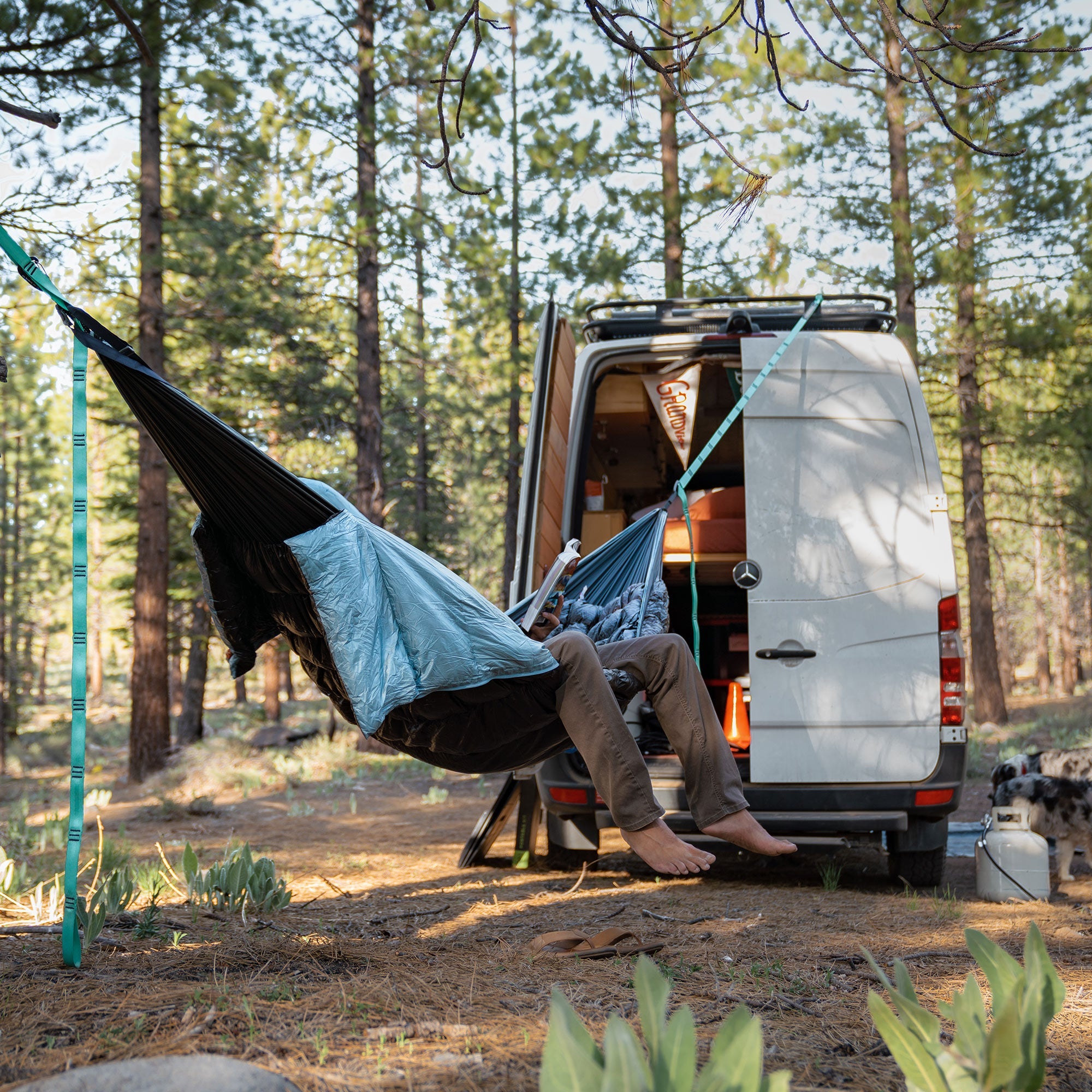 Down Sleeping Bag Hammock