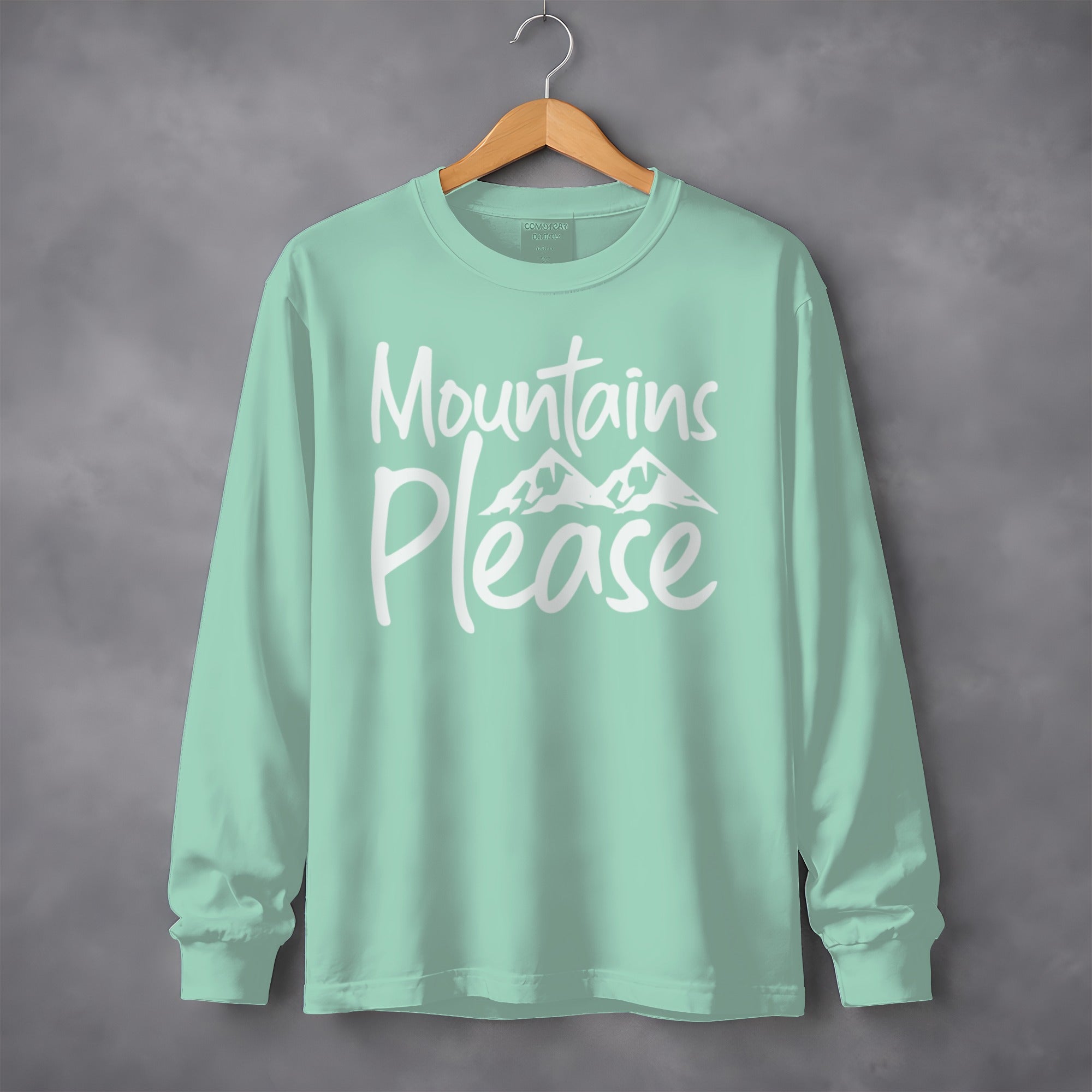 Mountains Please Long Sleeve T