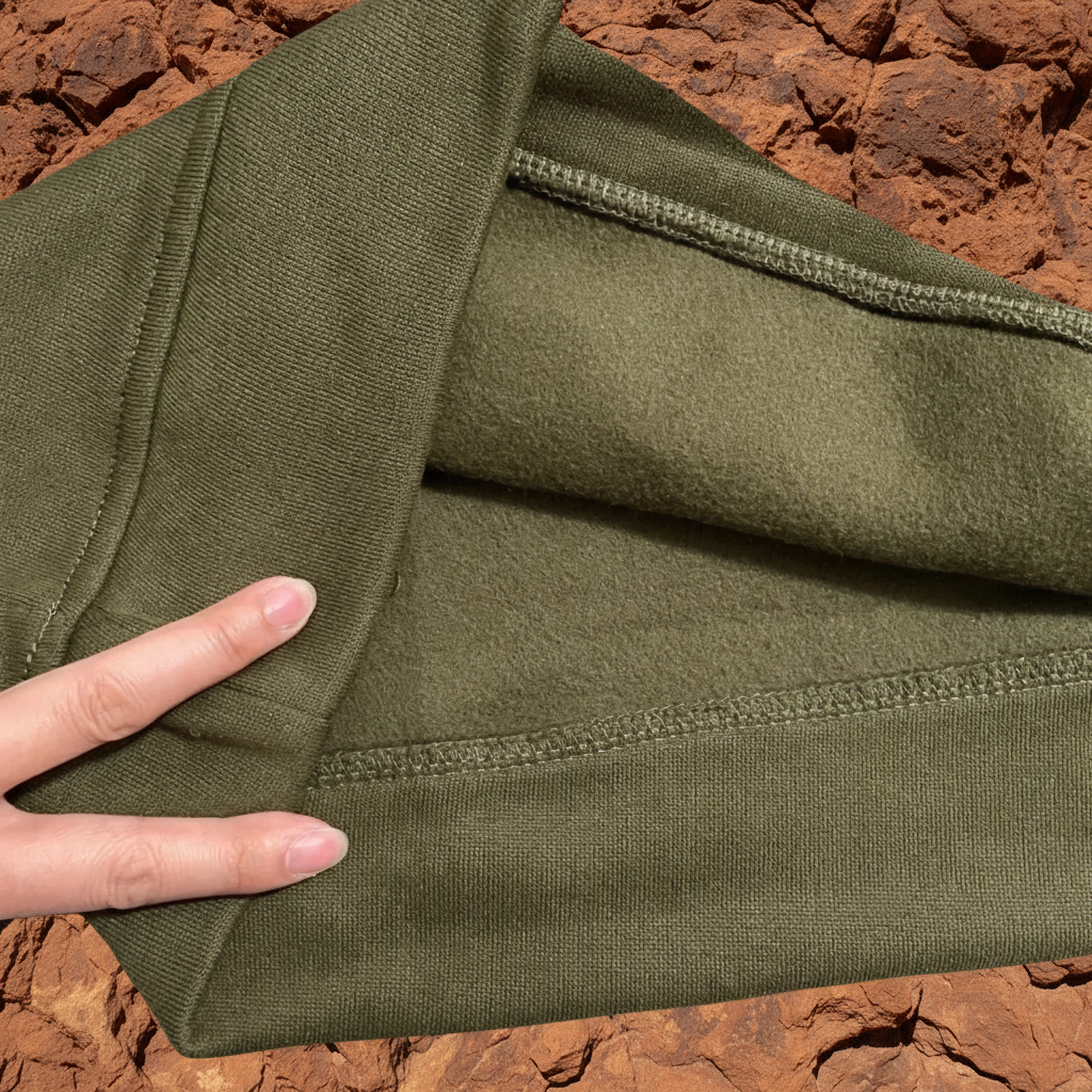 Fabric Detail – Red Rock Background