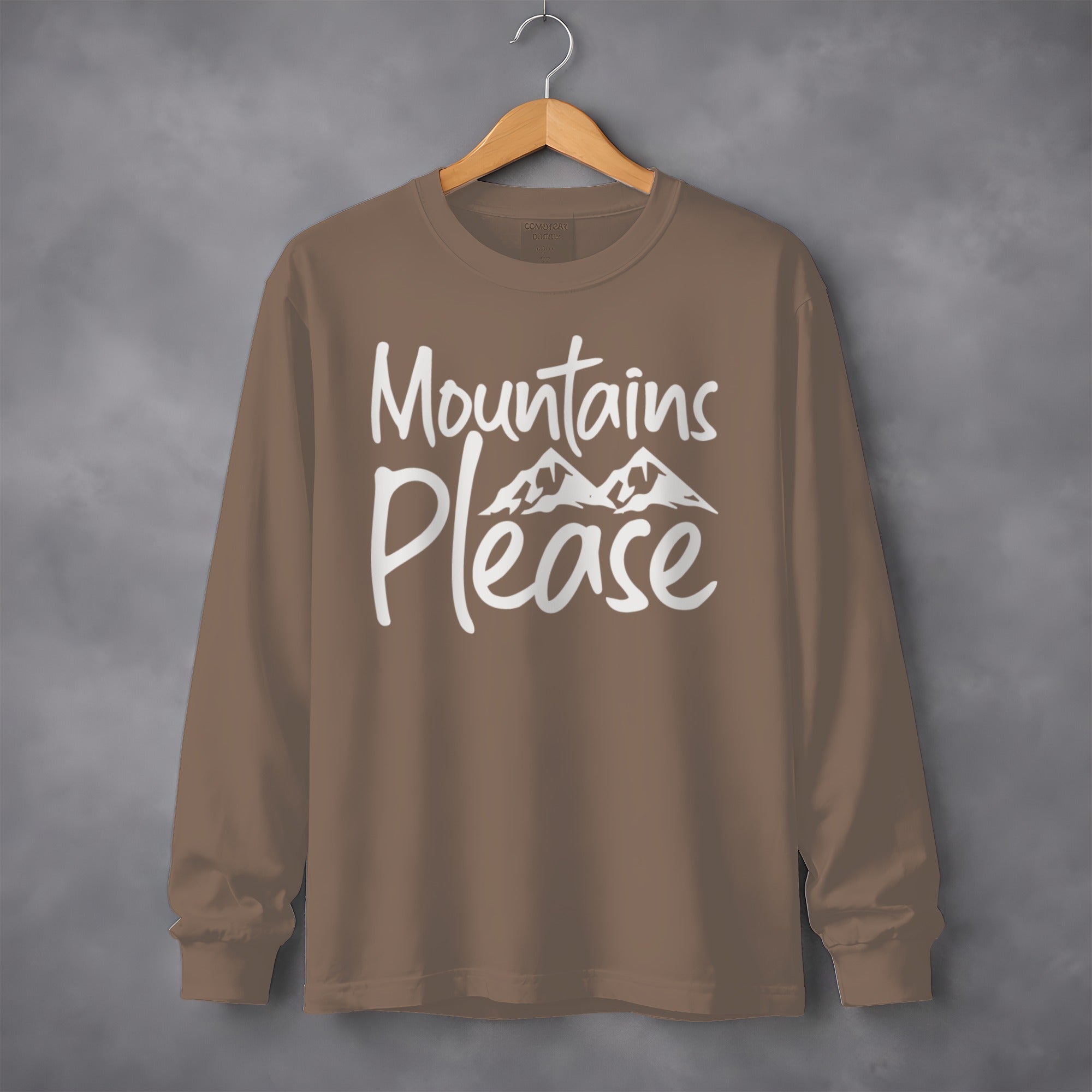 Mountains Please Long Sleeve T