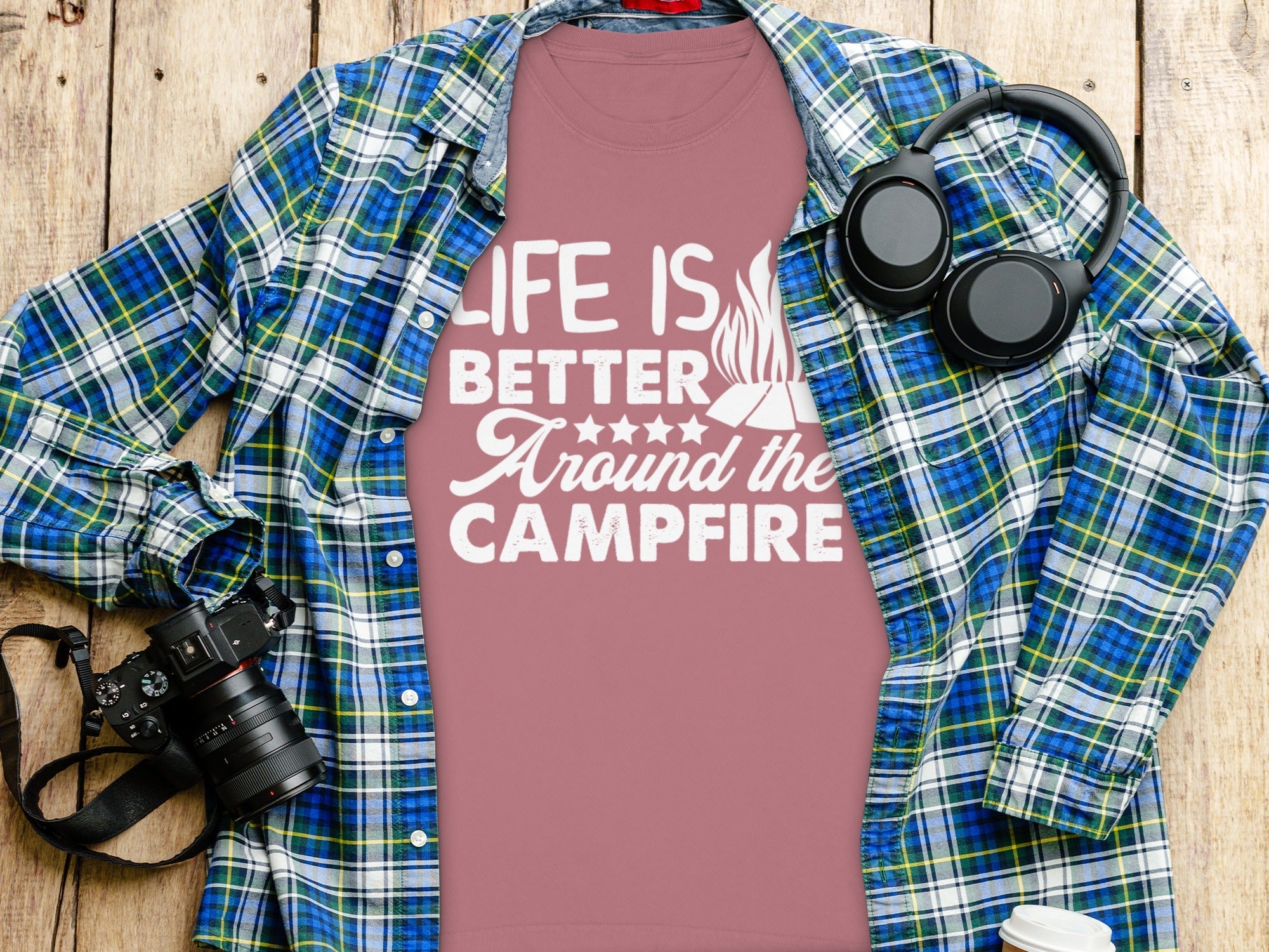 Campfire Long-Sleeve Tee