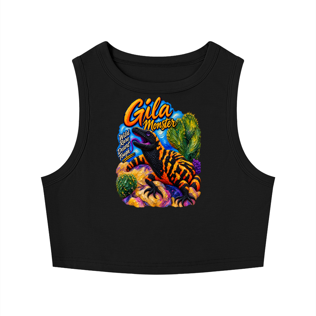 Women's Gila Monster Crop Tank