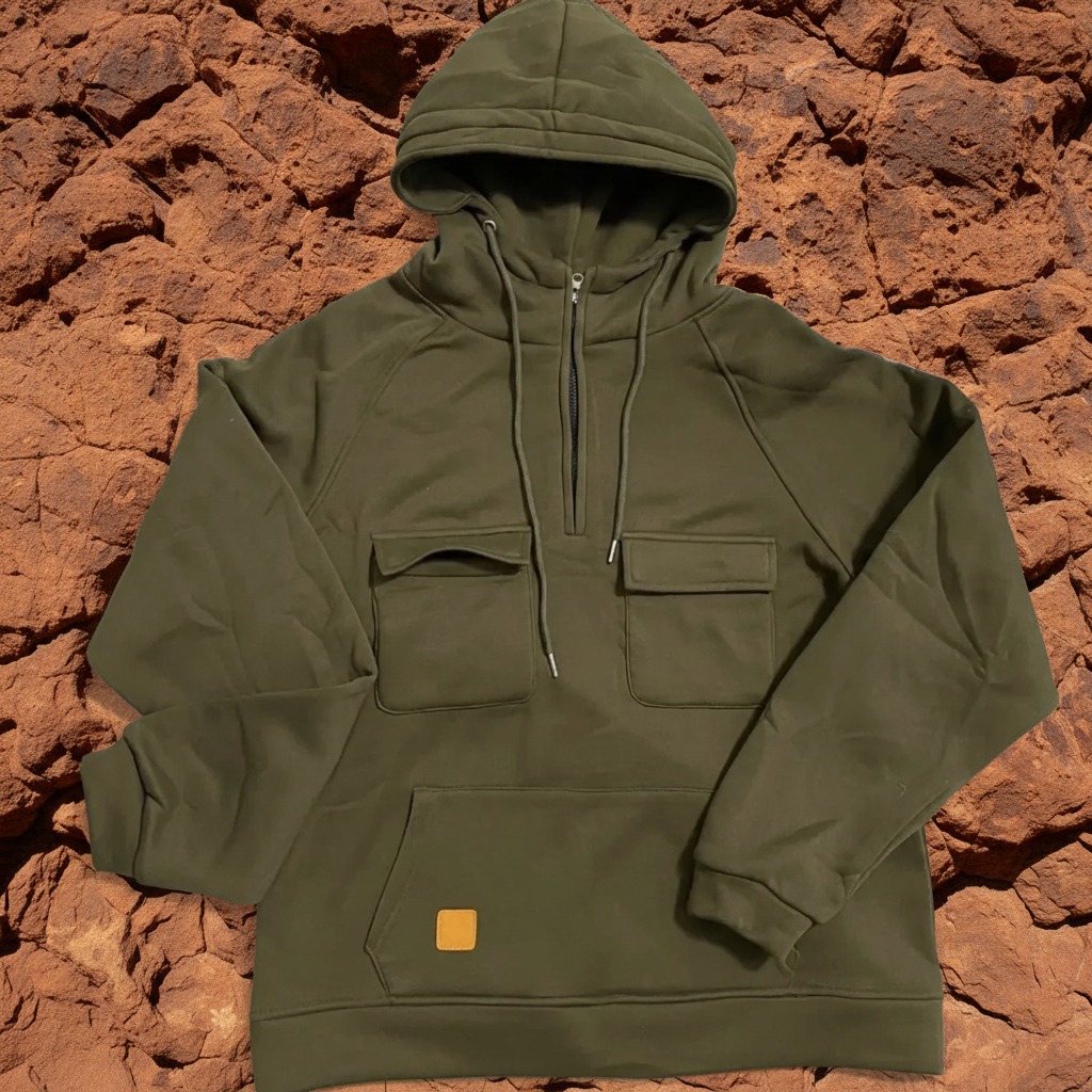 Full Flat Lay Hoodie – Red Rock Retry