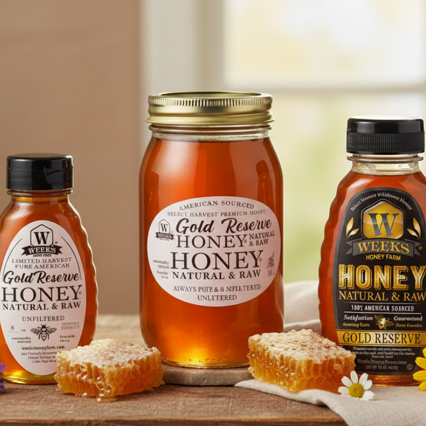Gold Reserve Raw Honey