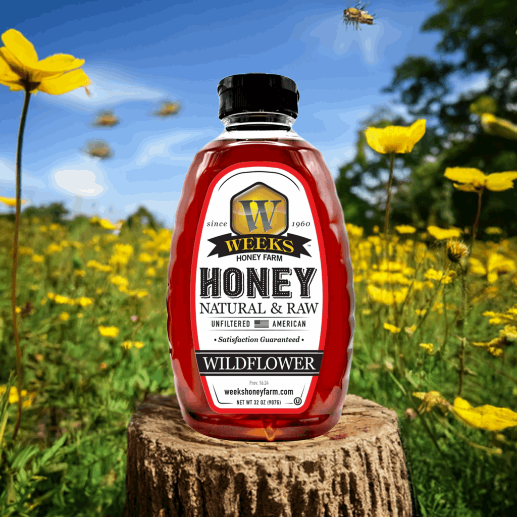 Raw Wildflower Honey