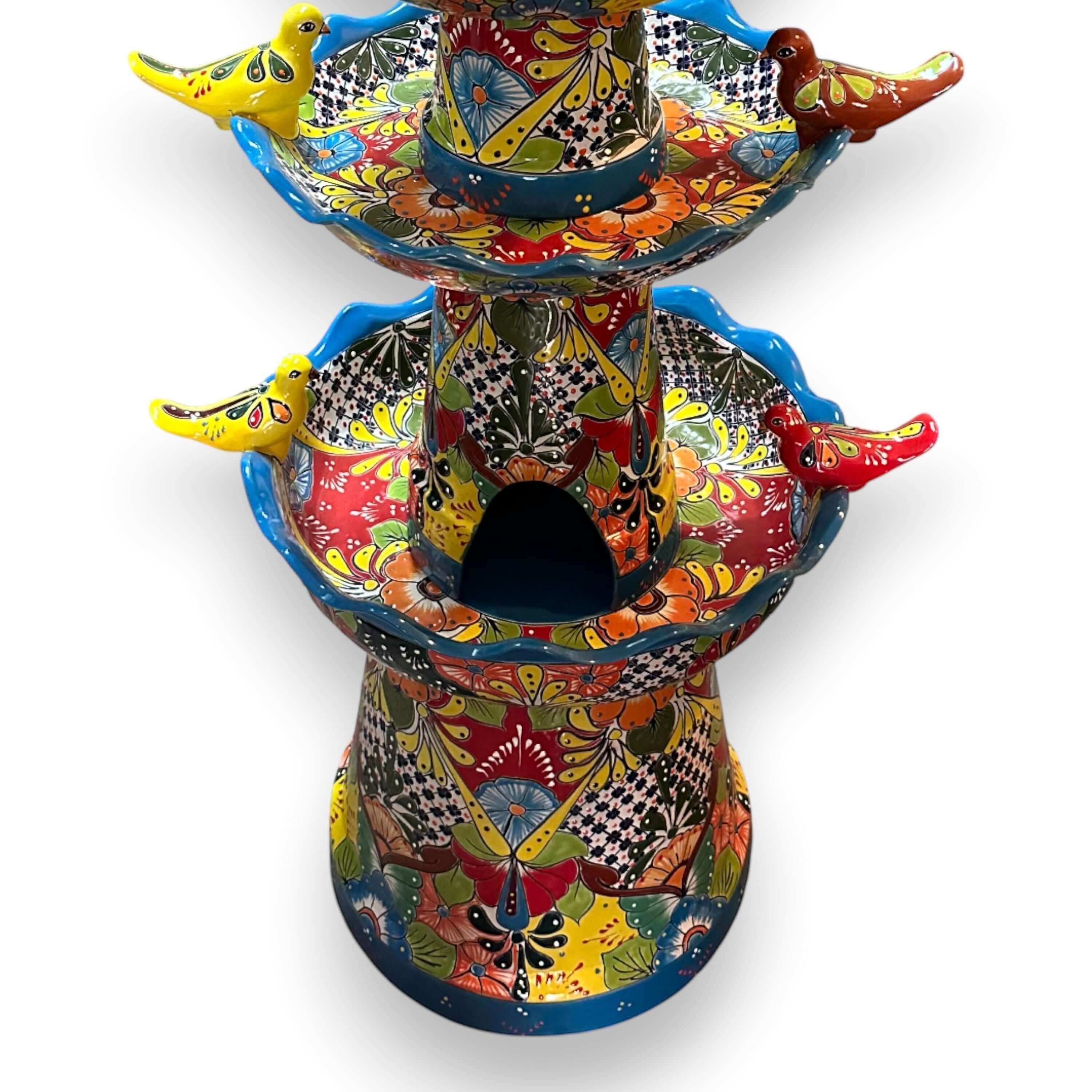 Multicolor Talavera Garden Fountain