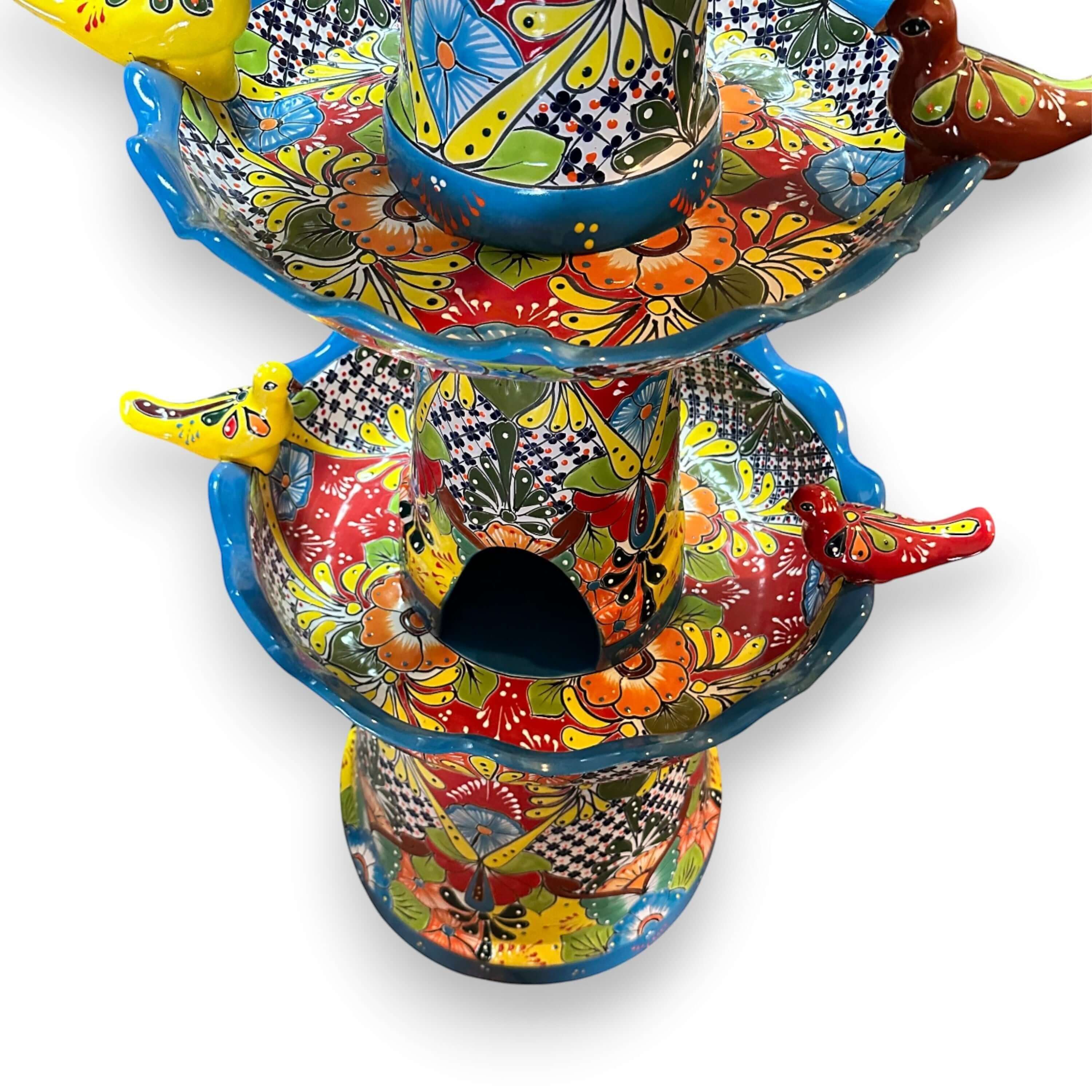 Multicolor Talavera Garden Fountain
