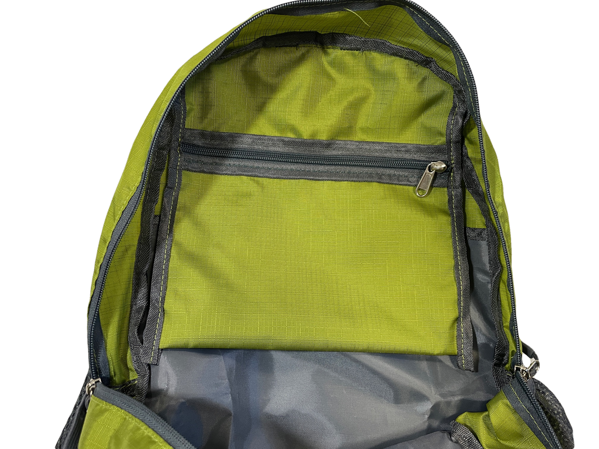 Green Packable Hiking Daypack – Lightweight Travel Backpack