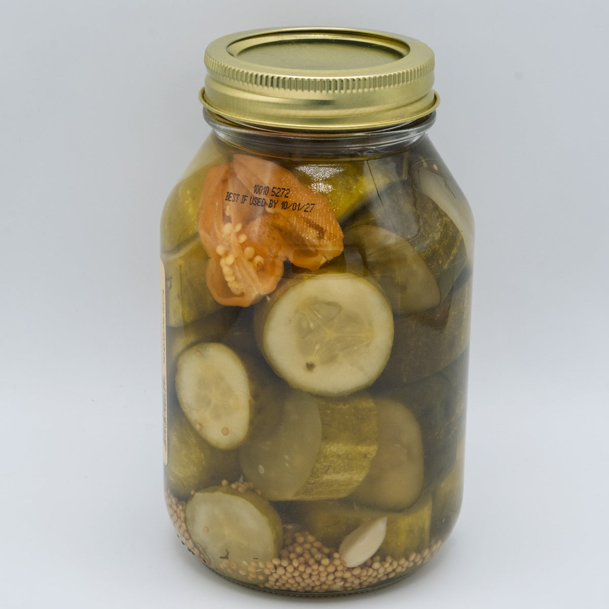 Hot Habanero Pickle Chunks | 32 fl oz