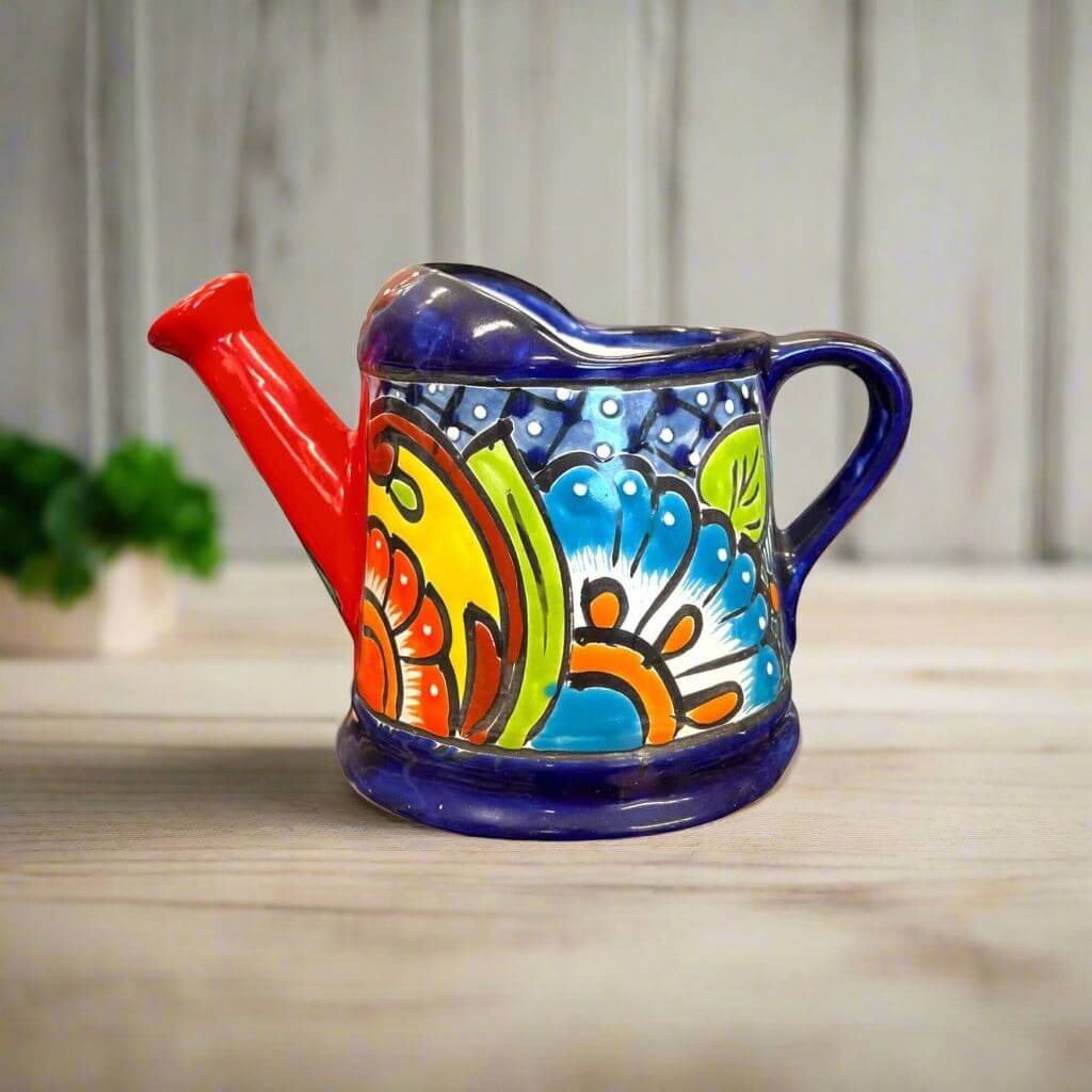 Talavera Watering Can Planter