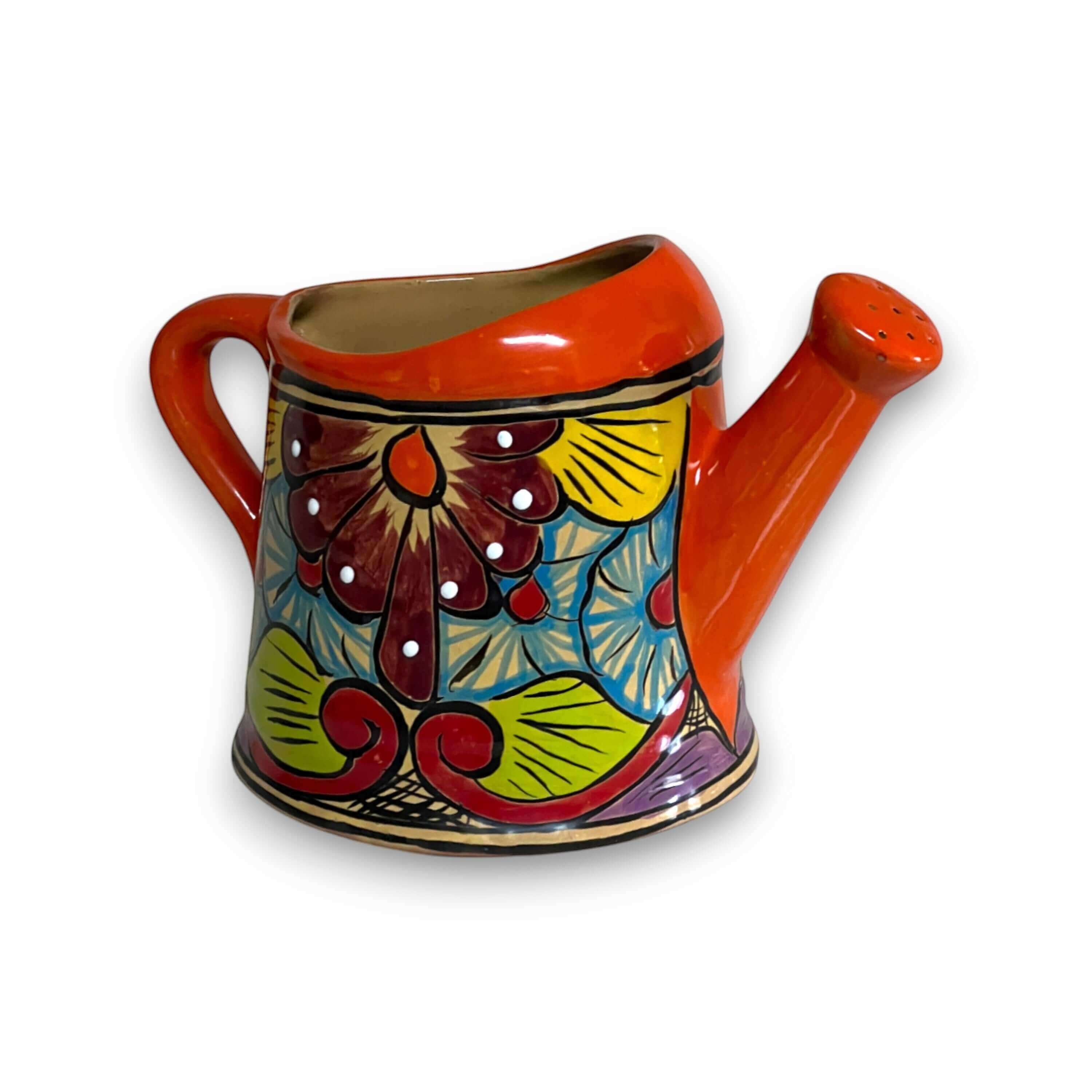 Talavera Watering Can Planter