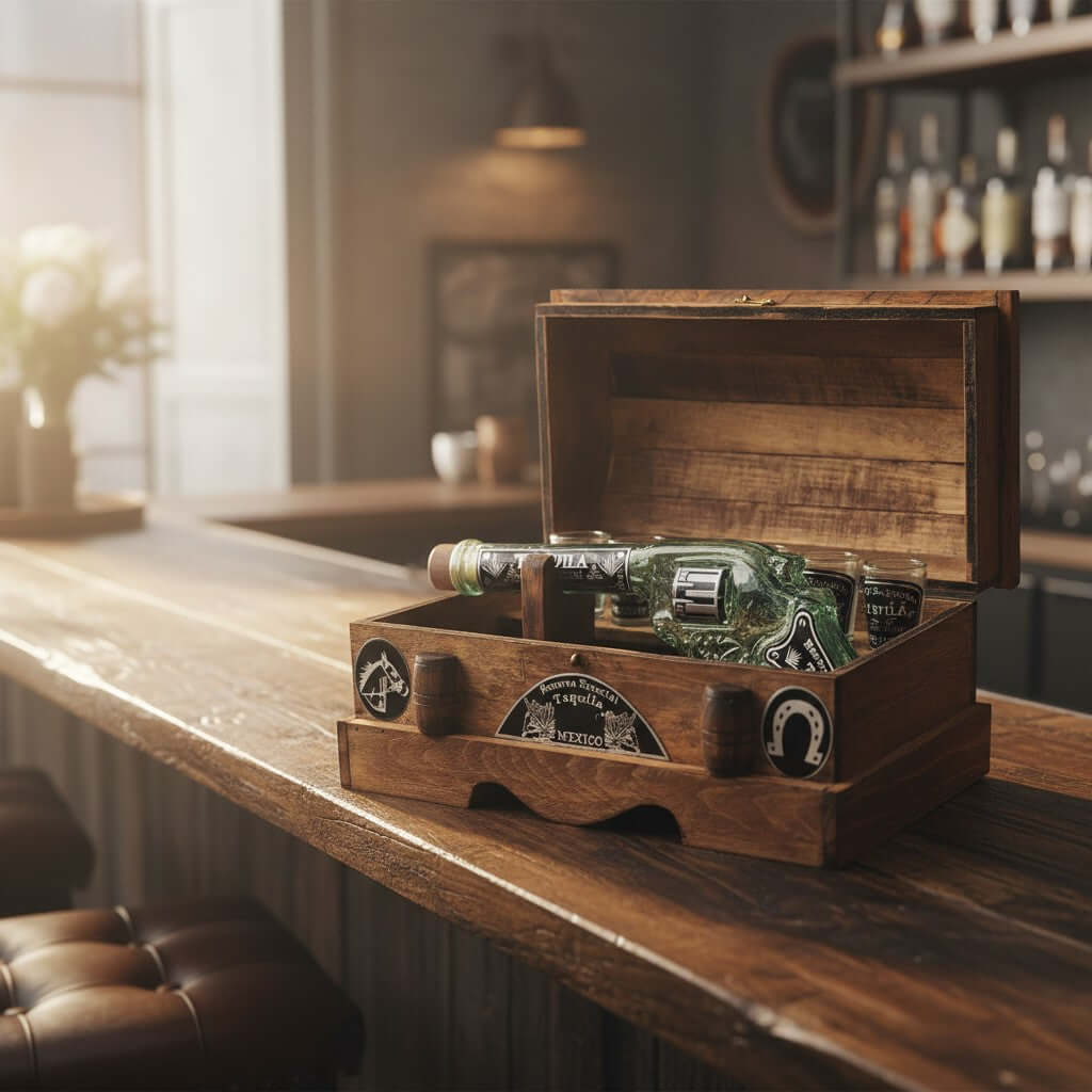 Canyon Revolver Decanter Set