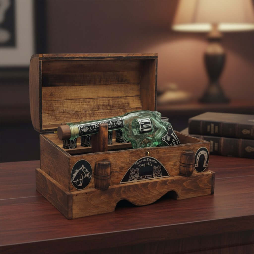 Canyon Revolver Decanter Set