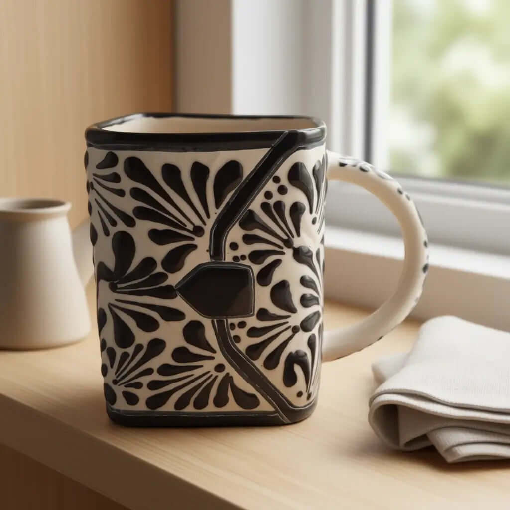 Canyon Bloom Talavera Planter