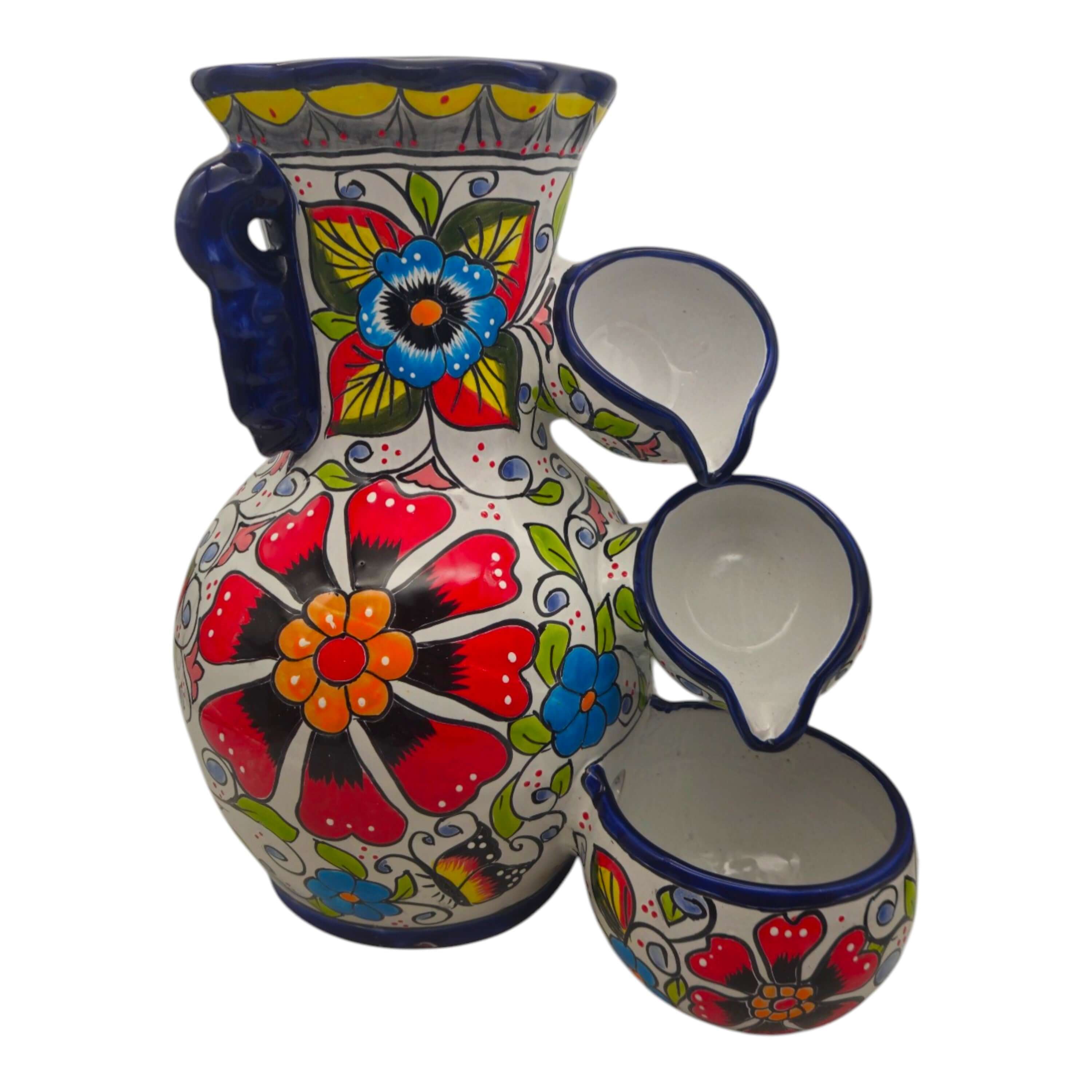 Talavera Floral Water Fountain