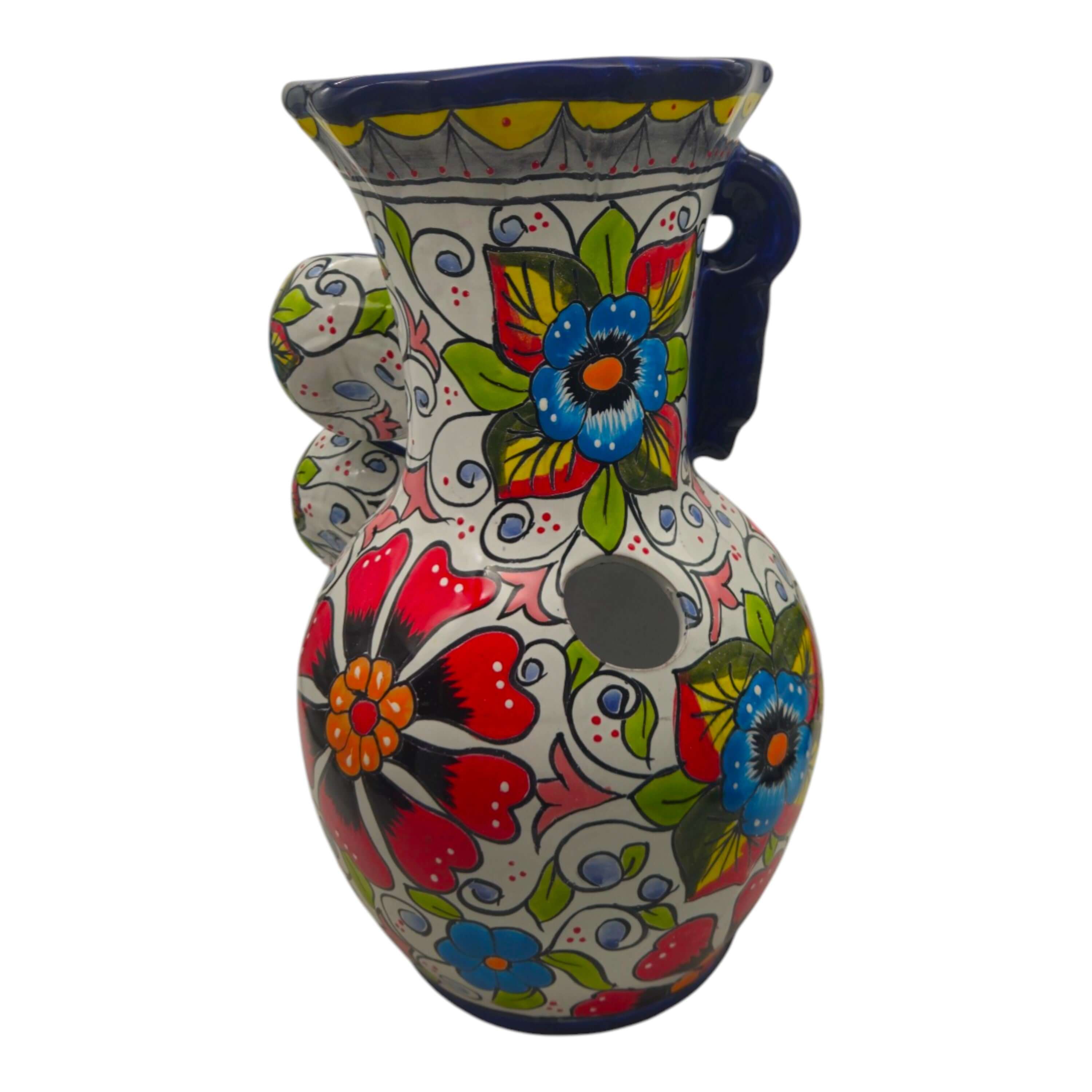 Talavera Floral Water Fountain