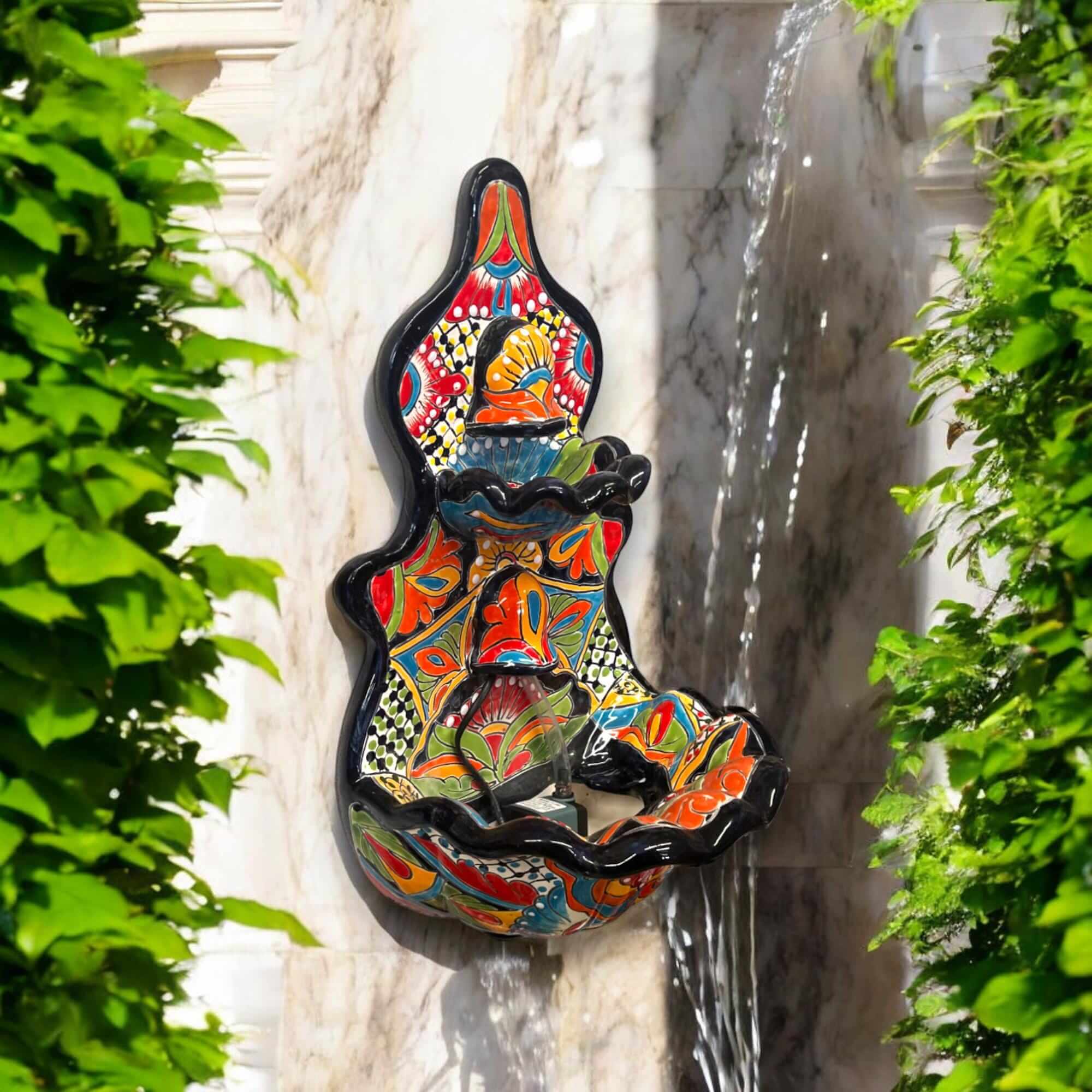 Talavera Wall Fountain