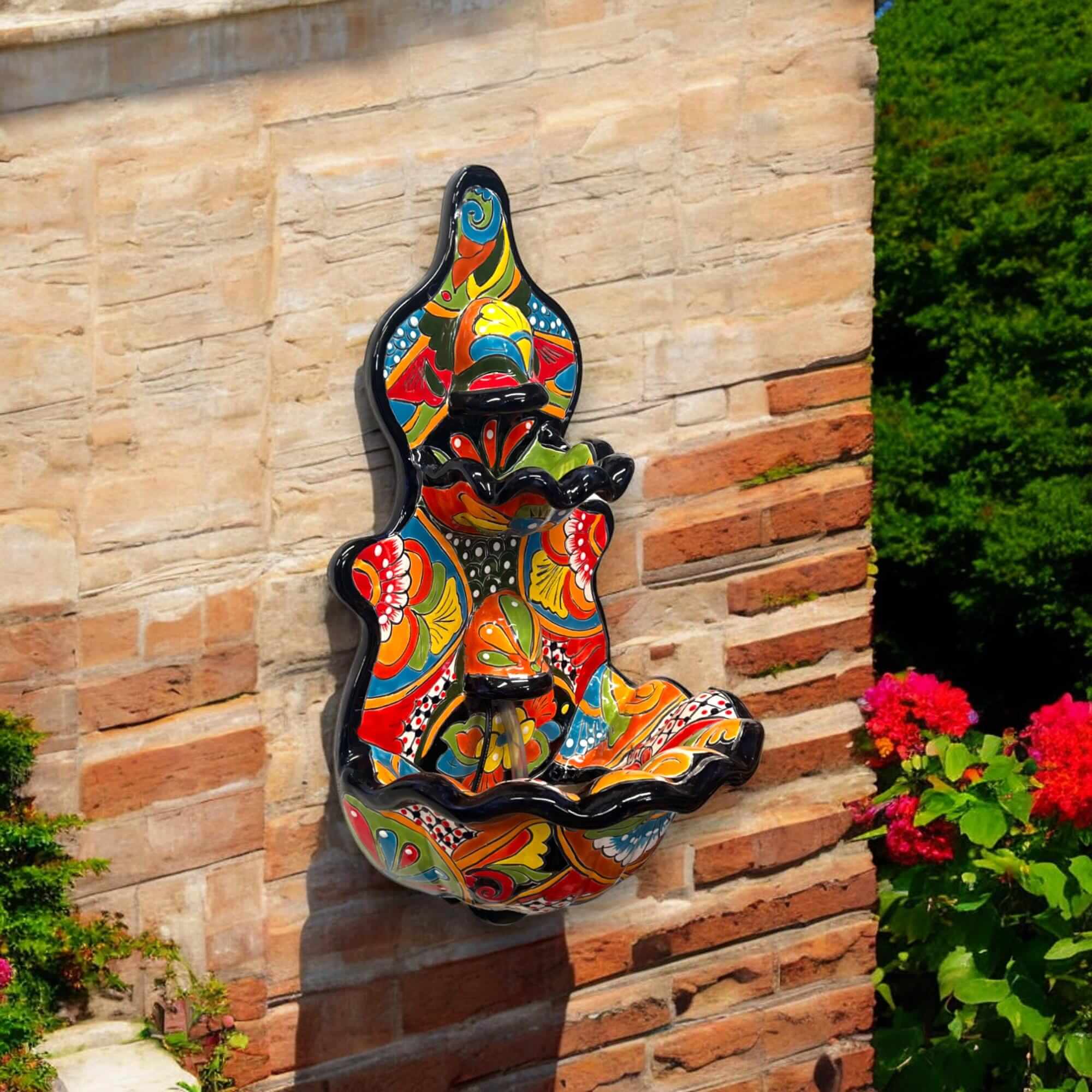 Talavera Wall Fountain