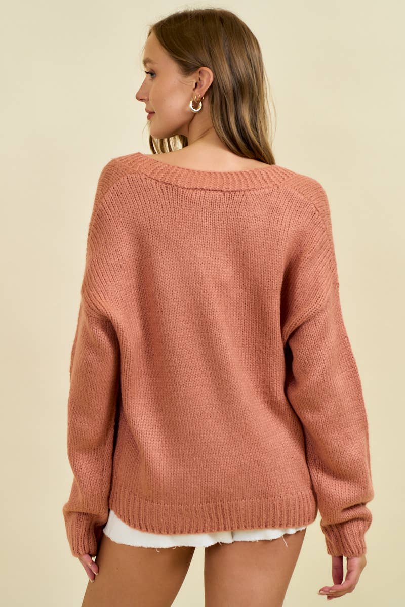 Women's Horseshoe Patch Cardigan
