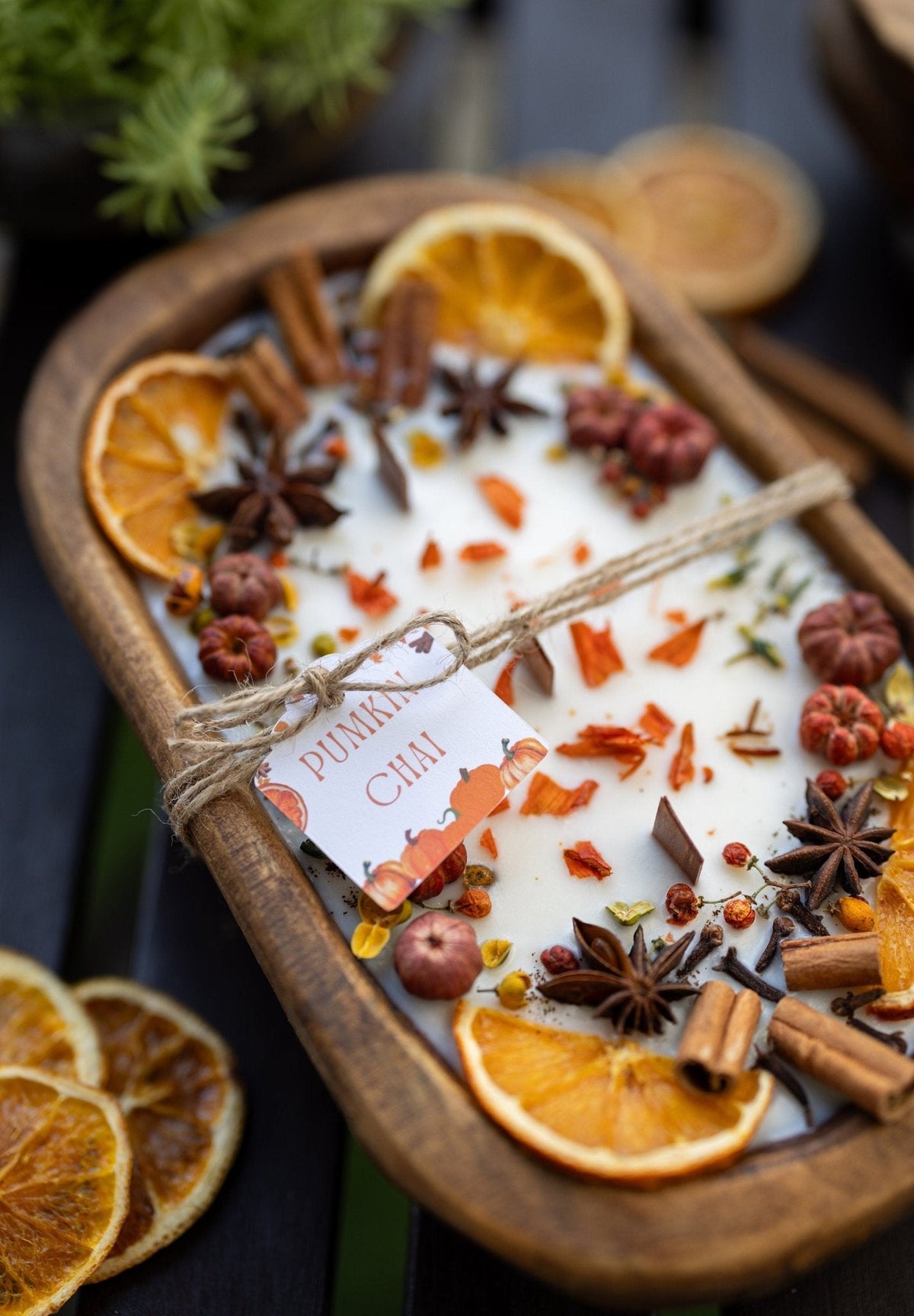 Autumn Hearth Dough Bowl Candle
