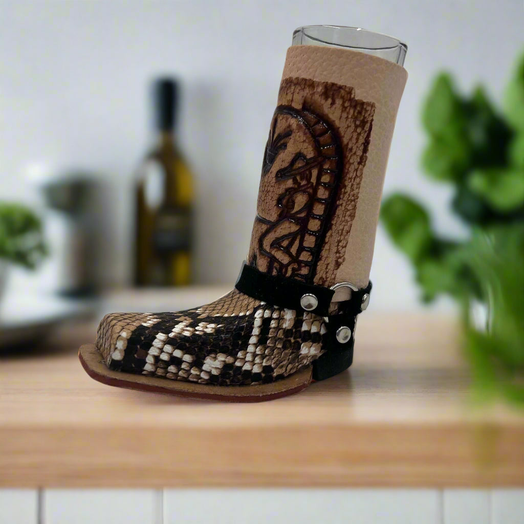 Cowboy Boot Shot Glass