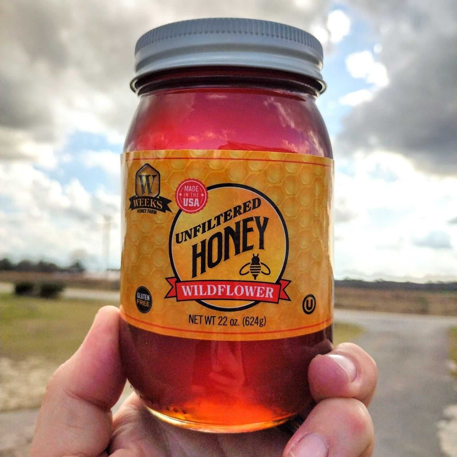 Raw Wildflower Honey