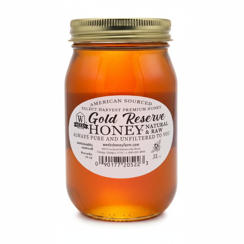 Gold Reserve Raw Honey