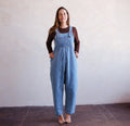 The Oversized Denim Dungaree Women