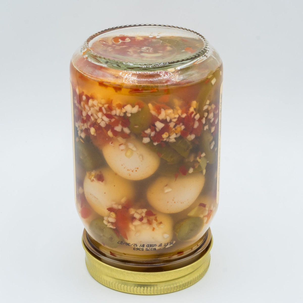 Pickled Jalapeño Quail Eggs | 16 fl oz