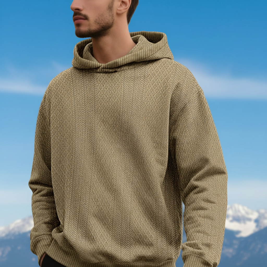 Khaki Hoodie - Matched to Army Green Master