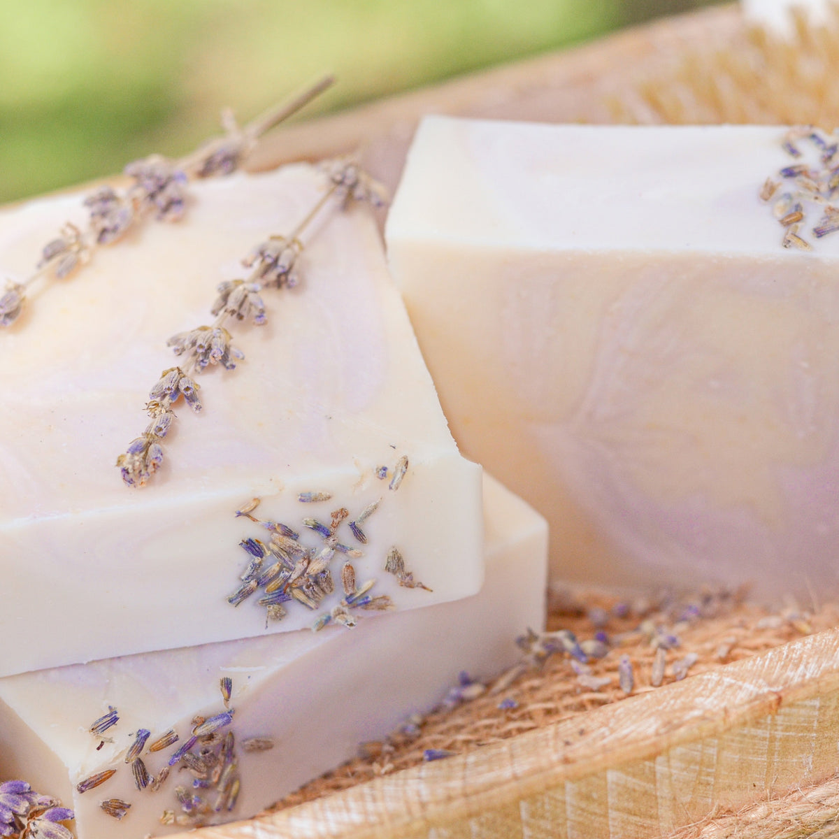 Lavender + Mint Handmade Tallow & Goat Milk Soap | 4.5 oz