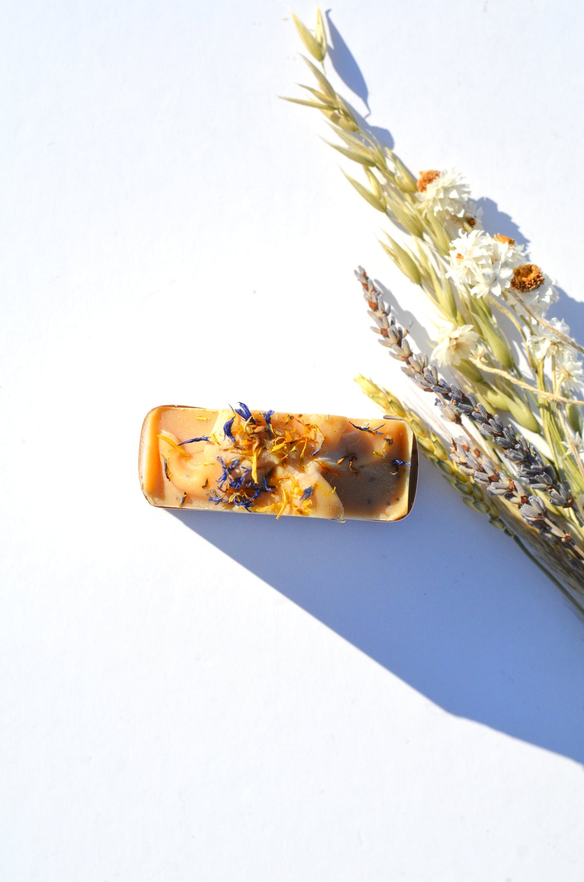 Lemon Honey Poppy Seed Tallow & Goat Milk Soap | 4.5 oz