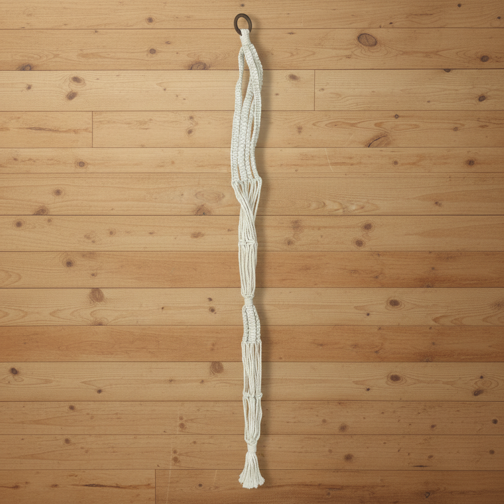 Macrame Hanger – Horizontal Slats from Good Version