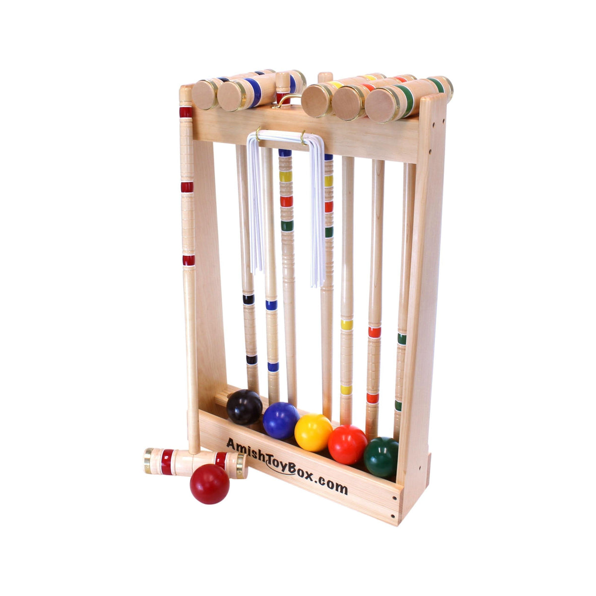 Deluxe 6-Player Croquet Set