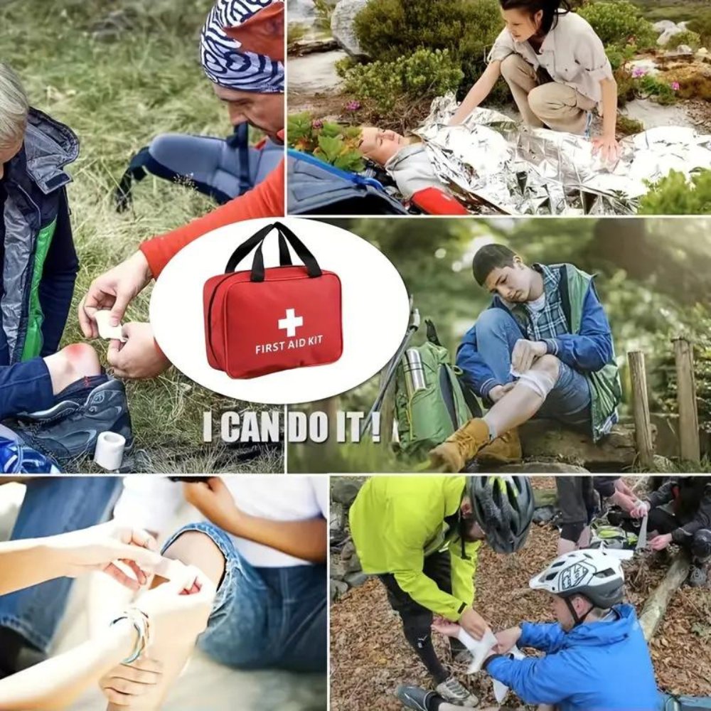 173-Piece Outdoor First Aid Kit
