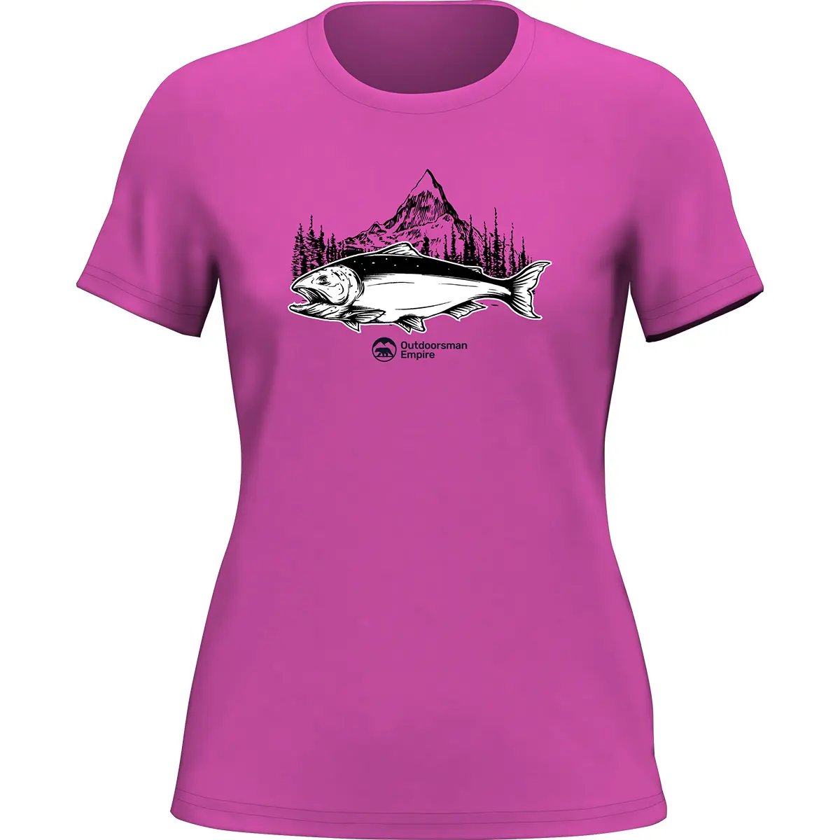 Women's Fishing Mountain Tee