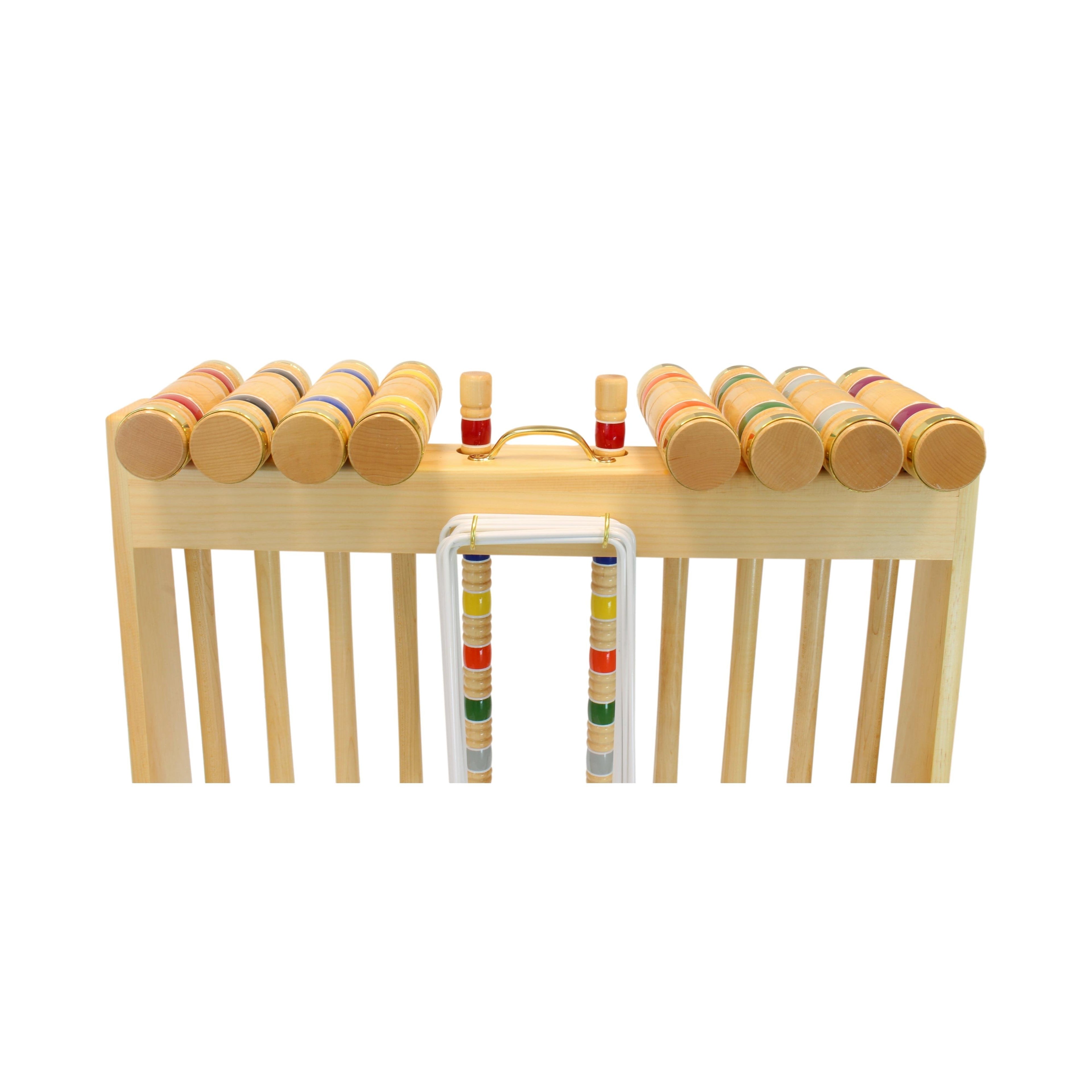 Deluxe 8-Player Croquet Set