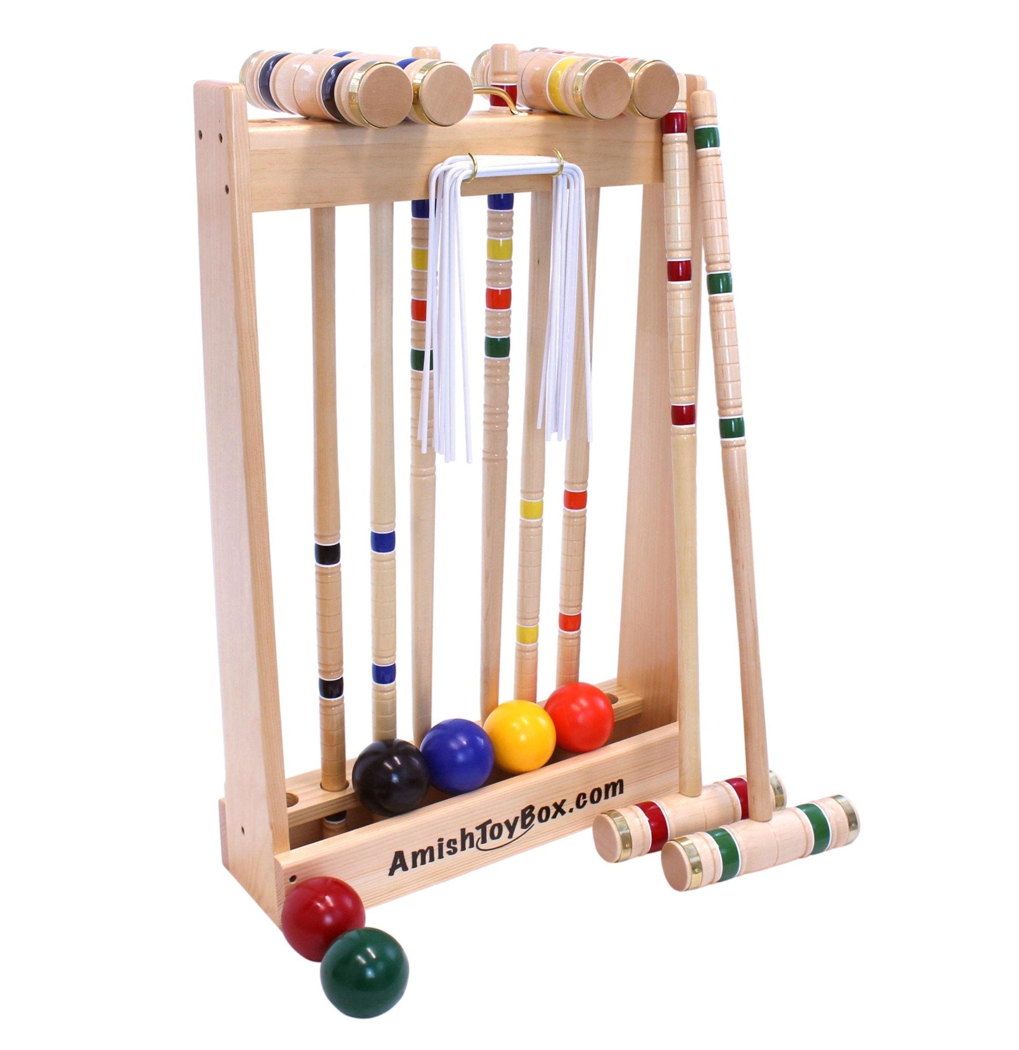 Deluxe 6-Player Croquet Set