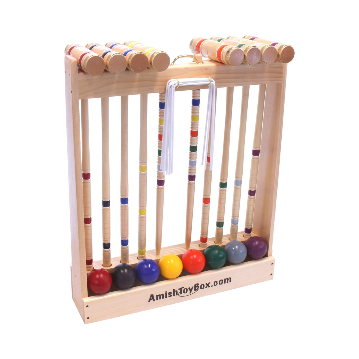 Deluxe 8-Player Croquet Set