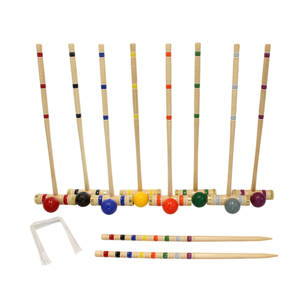 Deluxe 8-Player Croquet Set