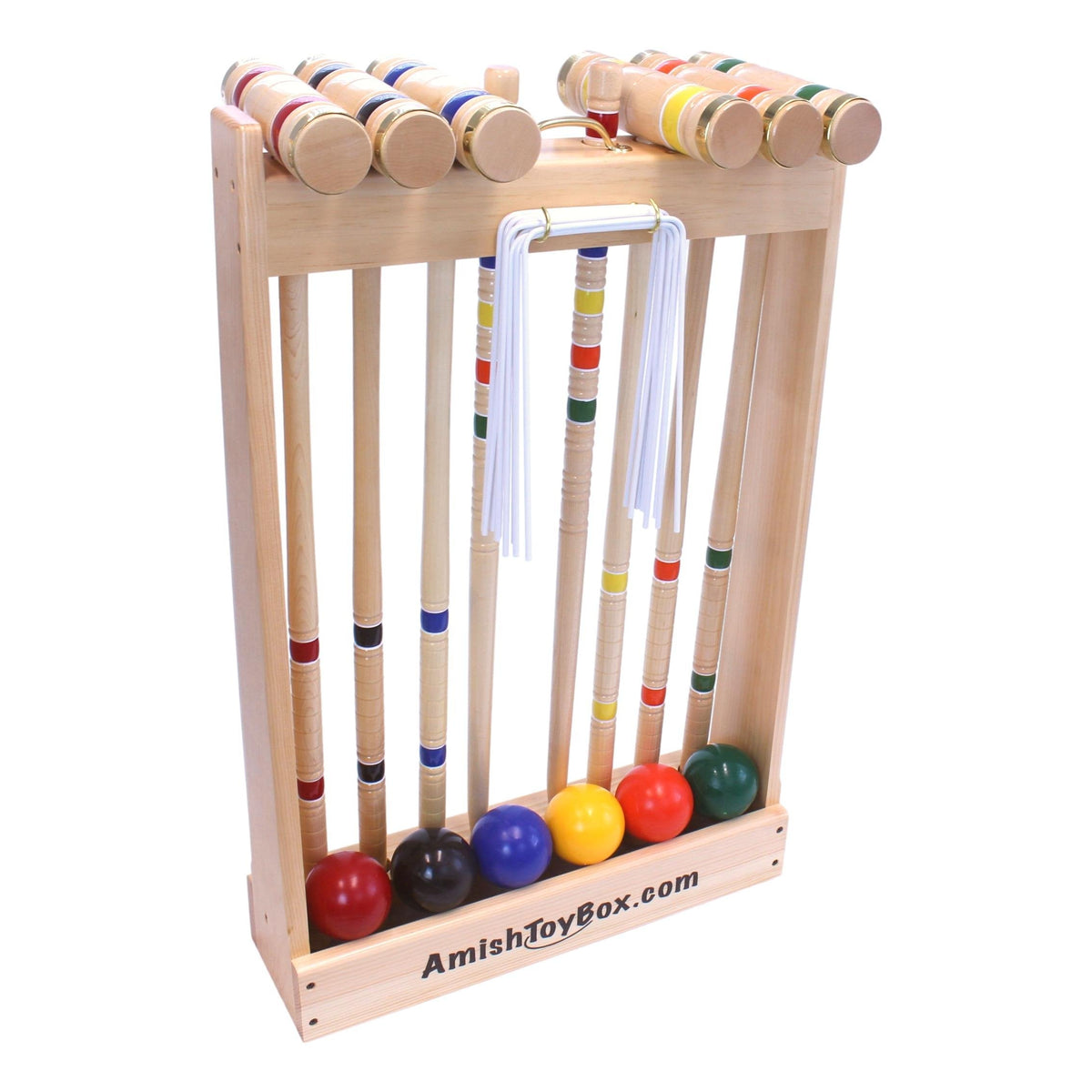 Deluxe 6-Player Croquet Set
